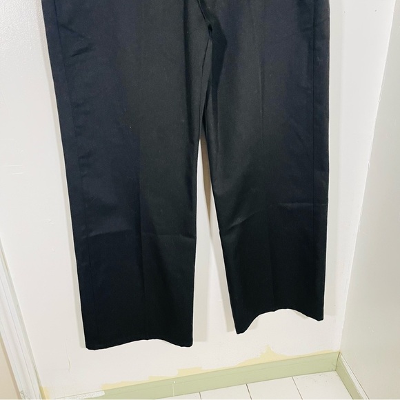 NWT Re/Done Super Wide Leg Trouser Pants Black High Waist Neutral Waist 32 - Picture 3 of 8
